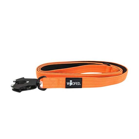 Sicherheits-Hundeleine 150cm neon orange