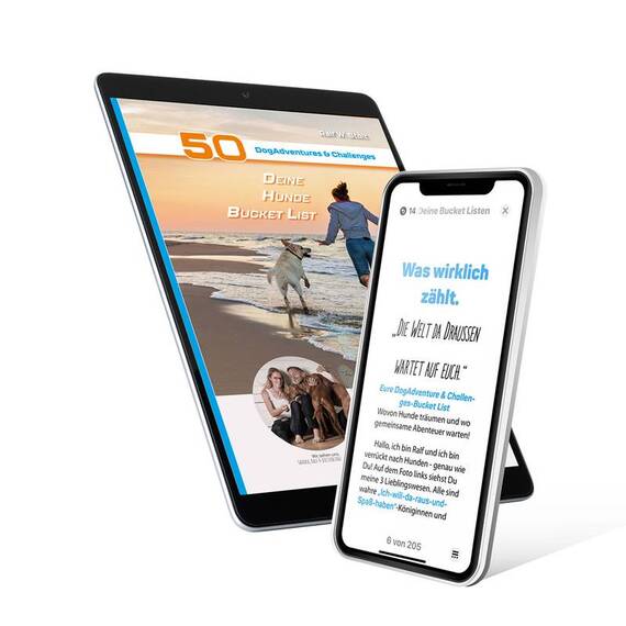 Deine Hunde BucketList • 50 Dog Adventures & Challenges • eBook