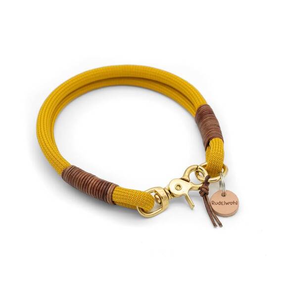 "MUSTARD" | Hundeleine aus Kletterseil