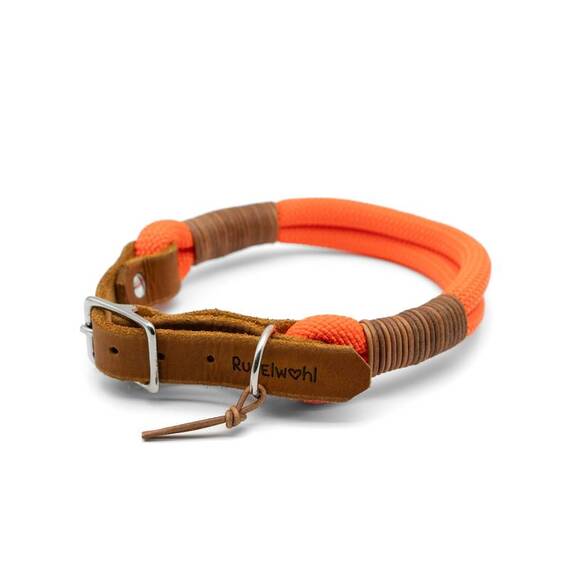 "NEONORANGE" | Hundeleine aus Kletterseil
