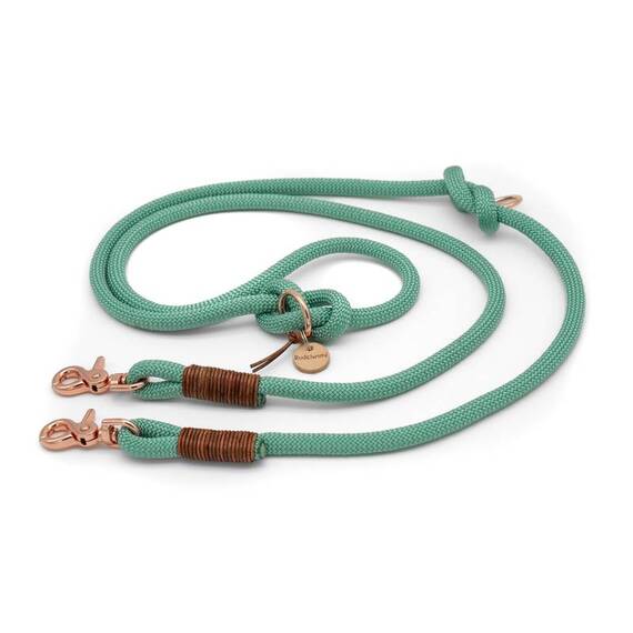 "Seegras" | verstellbares Hundehalsband aus Tauwerk