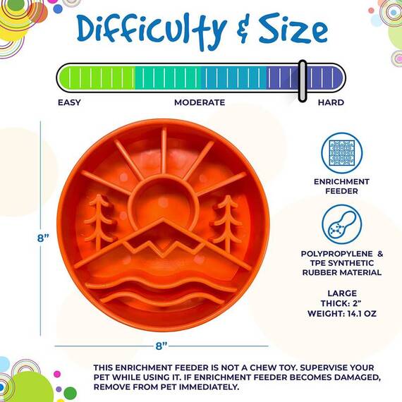 Anti-Schling-Napf für den Hund • SodaPup® Great Outdoors eBowl