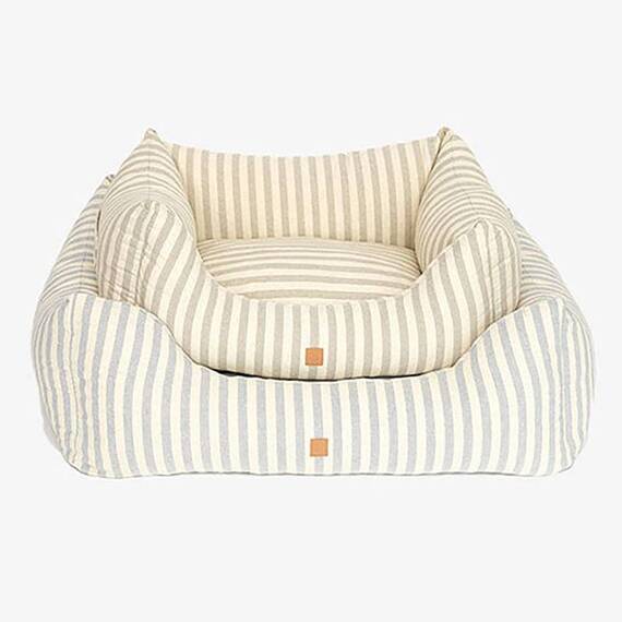 Orthopädisches Hundebett • 100% Baumwolle • beige • Kingston