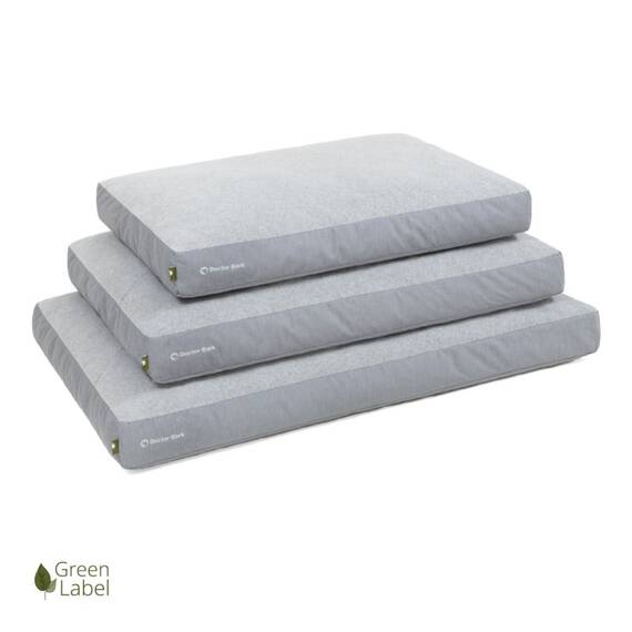 Hundekissen Doctor Bark Green Label • hellgrau