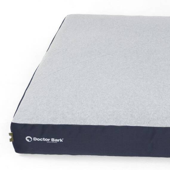 Hundekissen Doctor Bark Green Label • königsblau