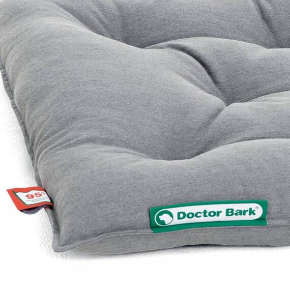 Orthopädisches Hundekissen hellgrau • Doctor Bark® Countrykissen