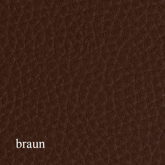 Hundebett orthopädisch • Kunstleder braun • FAMOUS