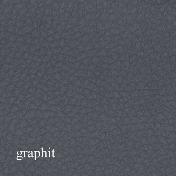 Hundebett orthopädisch • Kunstleder graphit • FAMOUS