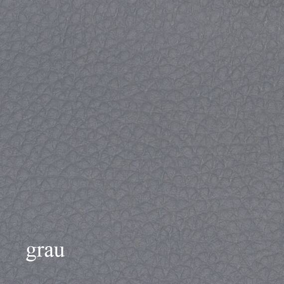 Orthopädisches Hundebett • Kunstleder grau • COMPACT