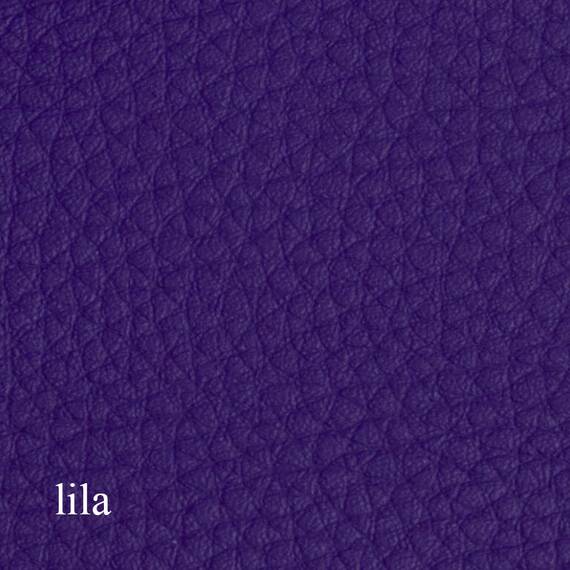 Hundebett orthopädisch • Kunstleder lila • FAMOUS