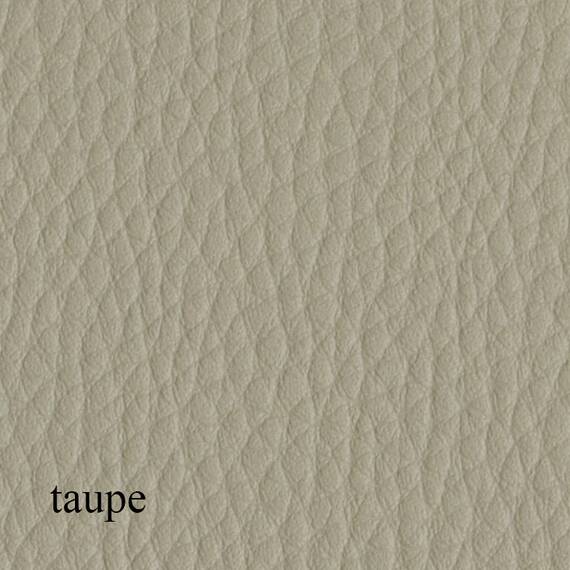 Orthopädische Hundematte Kunstleder taupe hell • PERFECT
