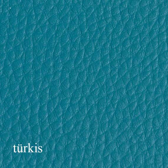 Hundebett orthopädisch • Kunstleder türkis • FAMOUS