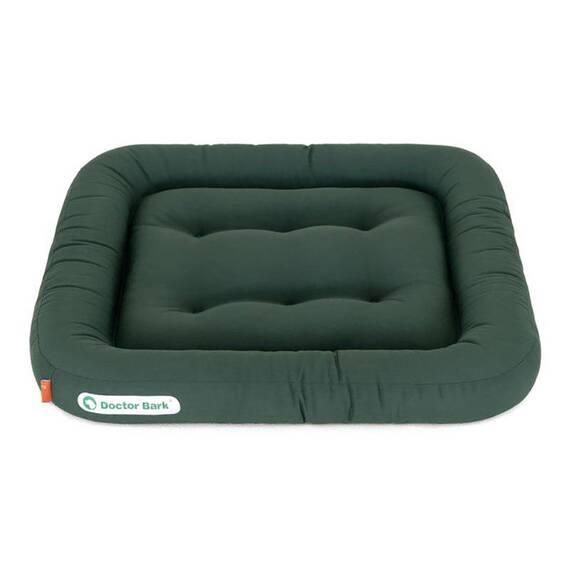 Orthopädisches Hundekissen grün, waschbar bei 95°C • Doctor Bark