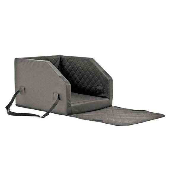 Auto-Hundebett Rücksitz • grau