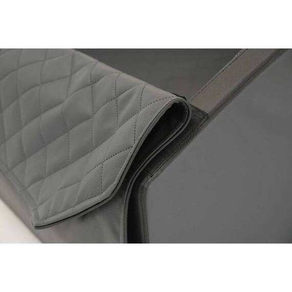 Auto-Hundebett Rücksitz • grau
