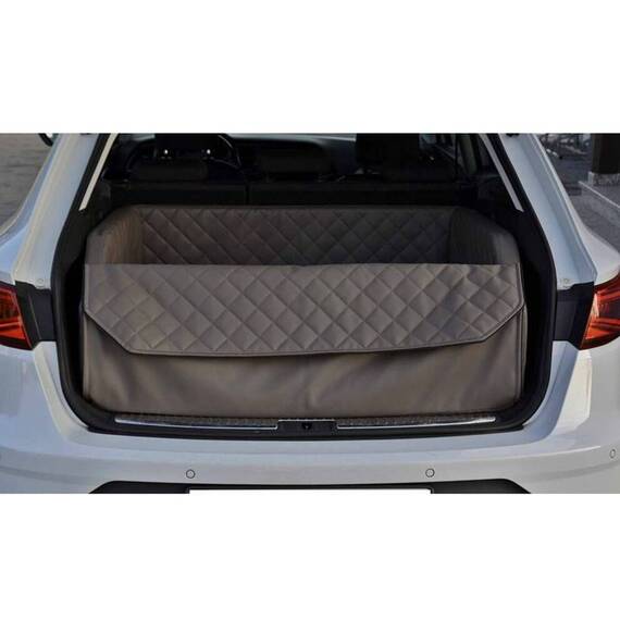 Auto-Hundebett Kofferraum • braun/ taupe