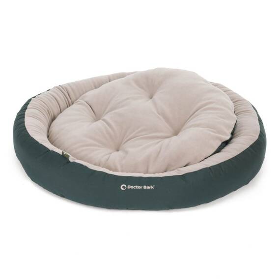 Anti-Stress Hundebett, waschbar 60 Grad • Hundenest grün