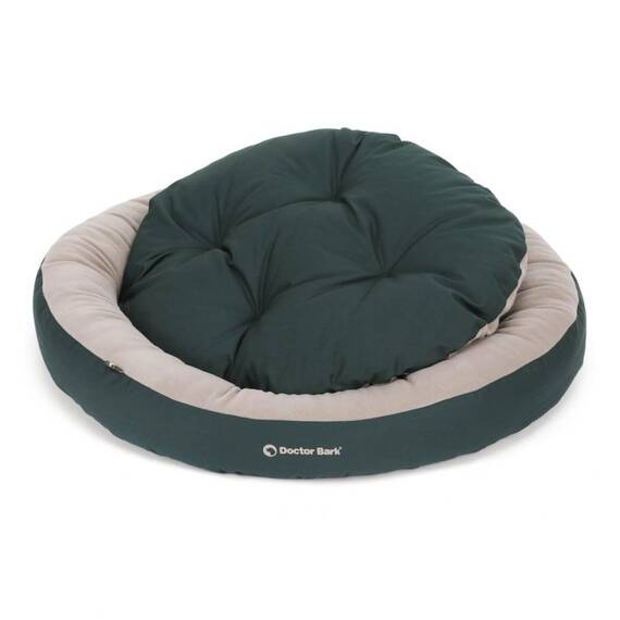 Anti-Stress Hundebett, waschbar 60 Grad • Hundenest grün