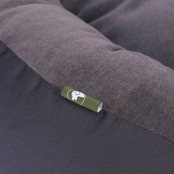 Anti-Stress Hundebett, waschbar 60 Grad • Hundenest grau