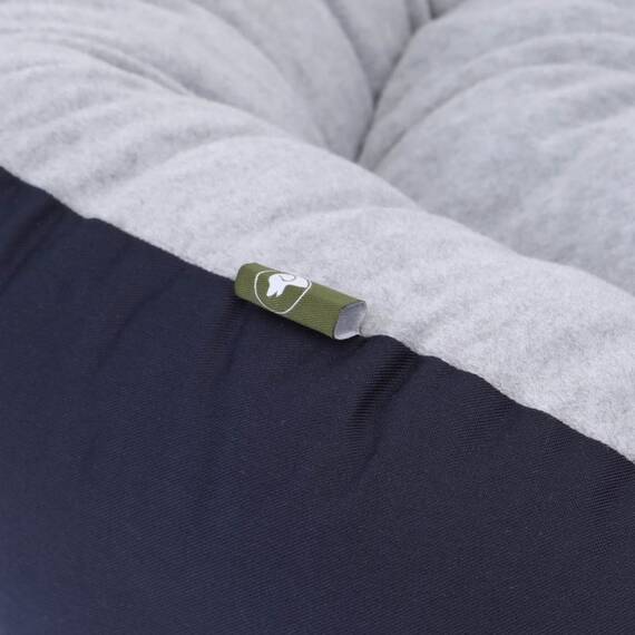 Anti-Stress Hundebett, waschbar 60 Grad • Hundenest königsblau