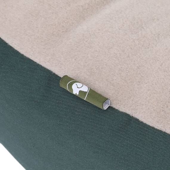 Anti-Stress Hundebett, waschbar 60 Grad • Hundenest grün