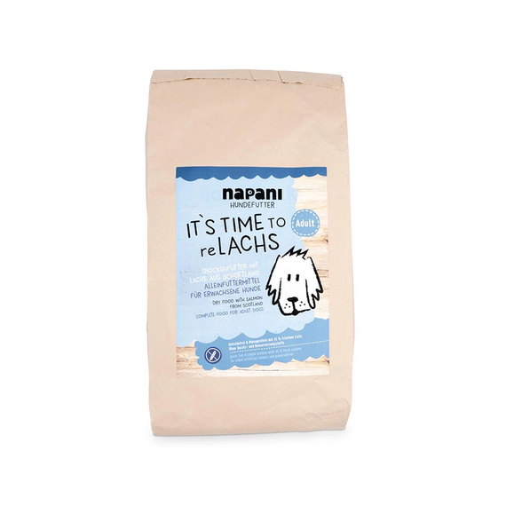 napani Trockenfutter • Fisch mit Süßkartoffel • Time to reLachs