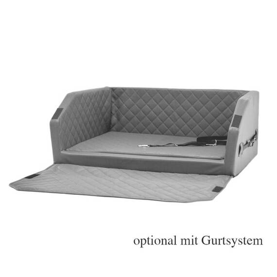 Auto-Hundebett Kofferraum • braun/ taupe