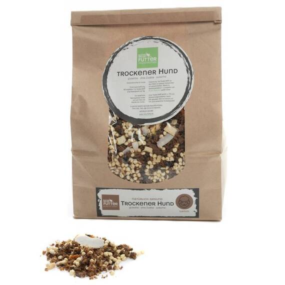 TrockenBARF Menü LAMM • Naturfutter 'Trockener Hund'