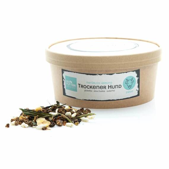 TrockenBARF Menü ZIEGE To Go • Naturfutter 'Trockener Hund'
