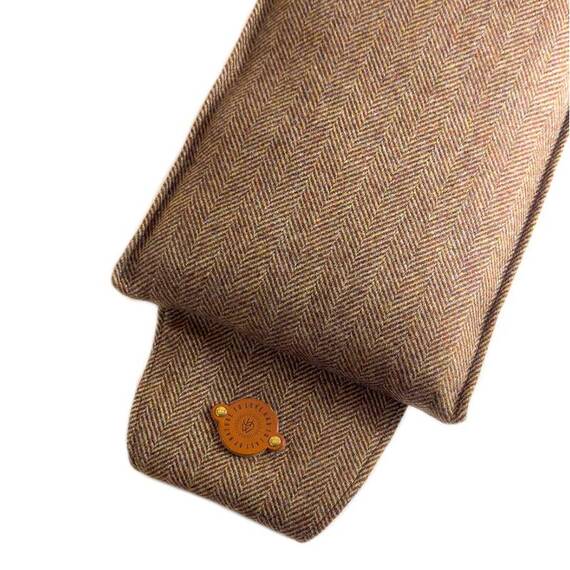 Hundebett-Kopfkissen Tweed "Beech" • reine Wolle