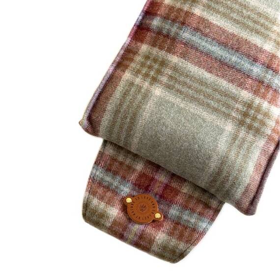 Hundebett-Kopfkissen Tweed "Fern" • reine Wolle