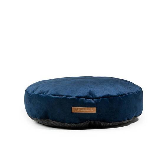 Hundekissen Samt • dunkelblau • aus Recycling-Materialien