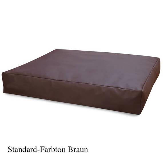 Orthopädisches Kunstleder Hundekissen CLOUD Gelschaum