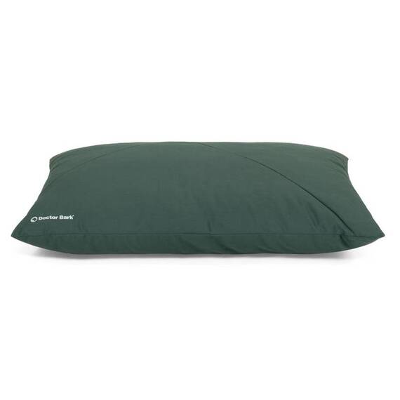 Fluffiges Hundekissen dunkelgrün • waschbar bei 60 Grad • Doctor Bark