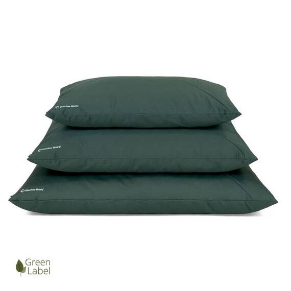 Fluffiges Hundekissen dunkelgrün • waschbar bei 60 Grad • Doctor Bark