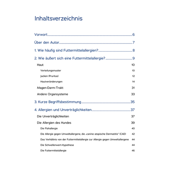 Futtermittelallergien beim Hund