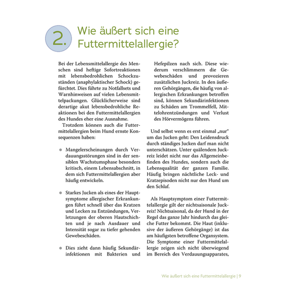 Futtermittelallergien beim Hund