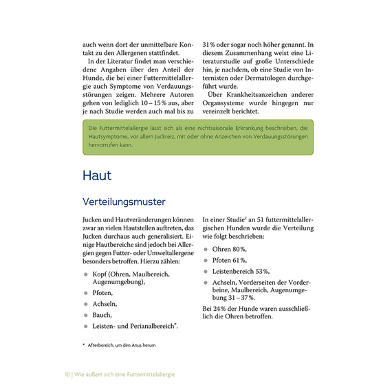 Futtermittelallergien beim Hund