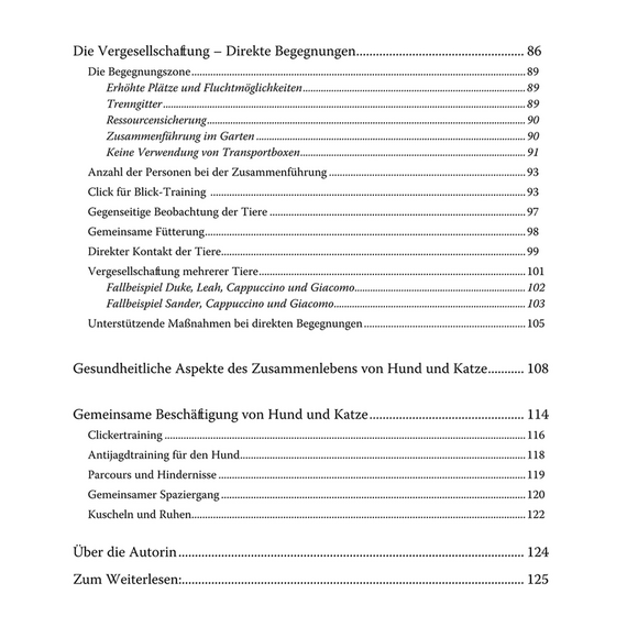 Hund und Katze unter einem Dach