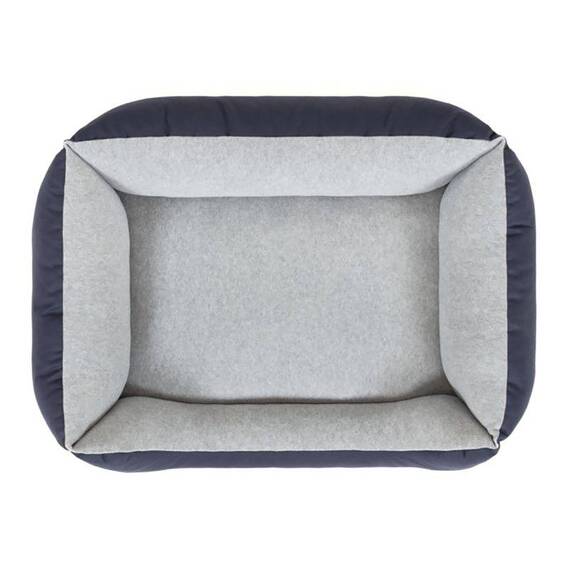 Hundebett dunkelblau • waschbar bei 60 Grad • Doctor Bark Green Label