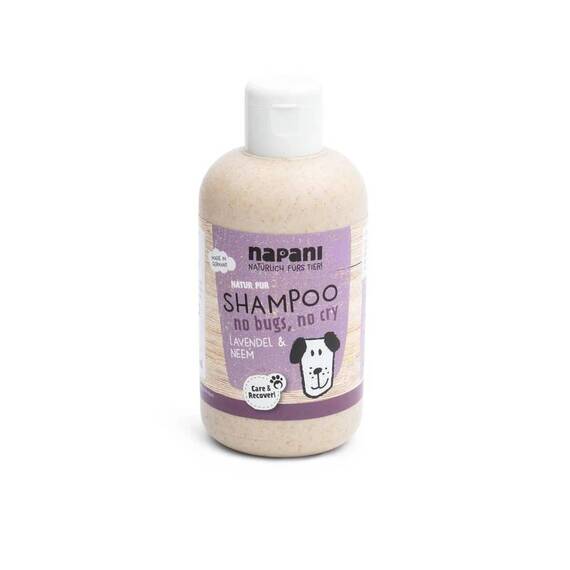 Natürliches Hundeshampoo mit Lavendel und Neemöl • napani