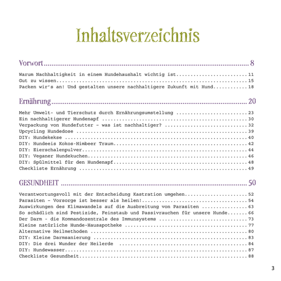 Nachhaltiger leben mit Hund