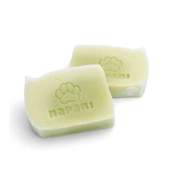 Natürliche Hundeseife mit Aloe Vera und Lavendel • napani