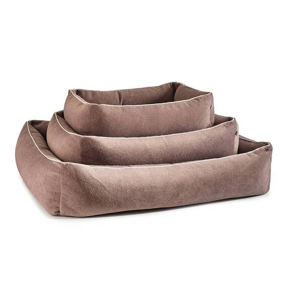 Orthopädisches Hundebett taupe • LABONI® Buffalo