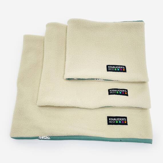 Wende-Loop für Hunde • Polarfleece • Lucky Sheep salbei