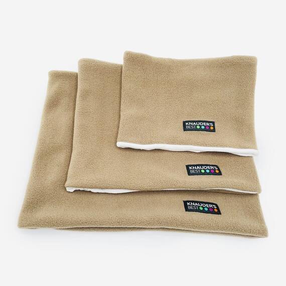 Wende-Loop für Hunde • Polarfleece • Lucky Sheep weiss