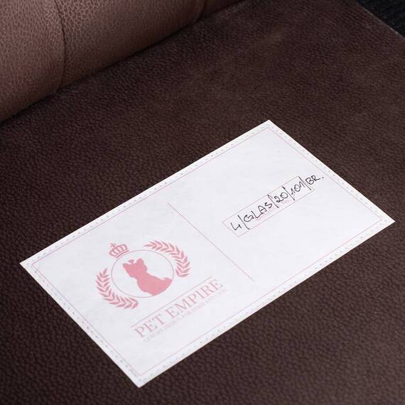 Luxus Hundesofa für kleine Hunde • GLAMOUR blue