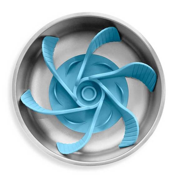 Anti-Schling-Einsatz für den Hundenapf • Silikon • Gourmet-Bremse