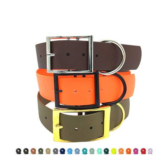 BioThane® Halsband mit Name • konfigurierbar • 38 mm