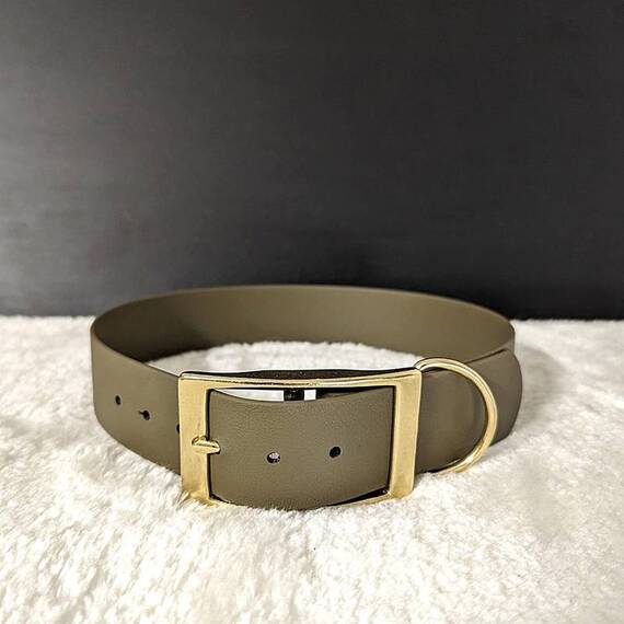 BioThane® Halsband mit Name • konfigurierbar • 38 mm